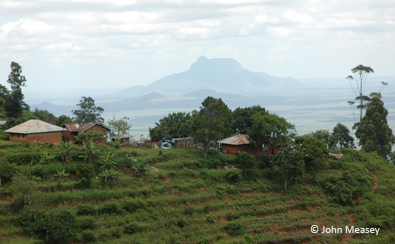 Soil erosion is a big problem on Sagalla Hill